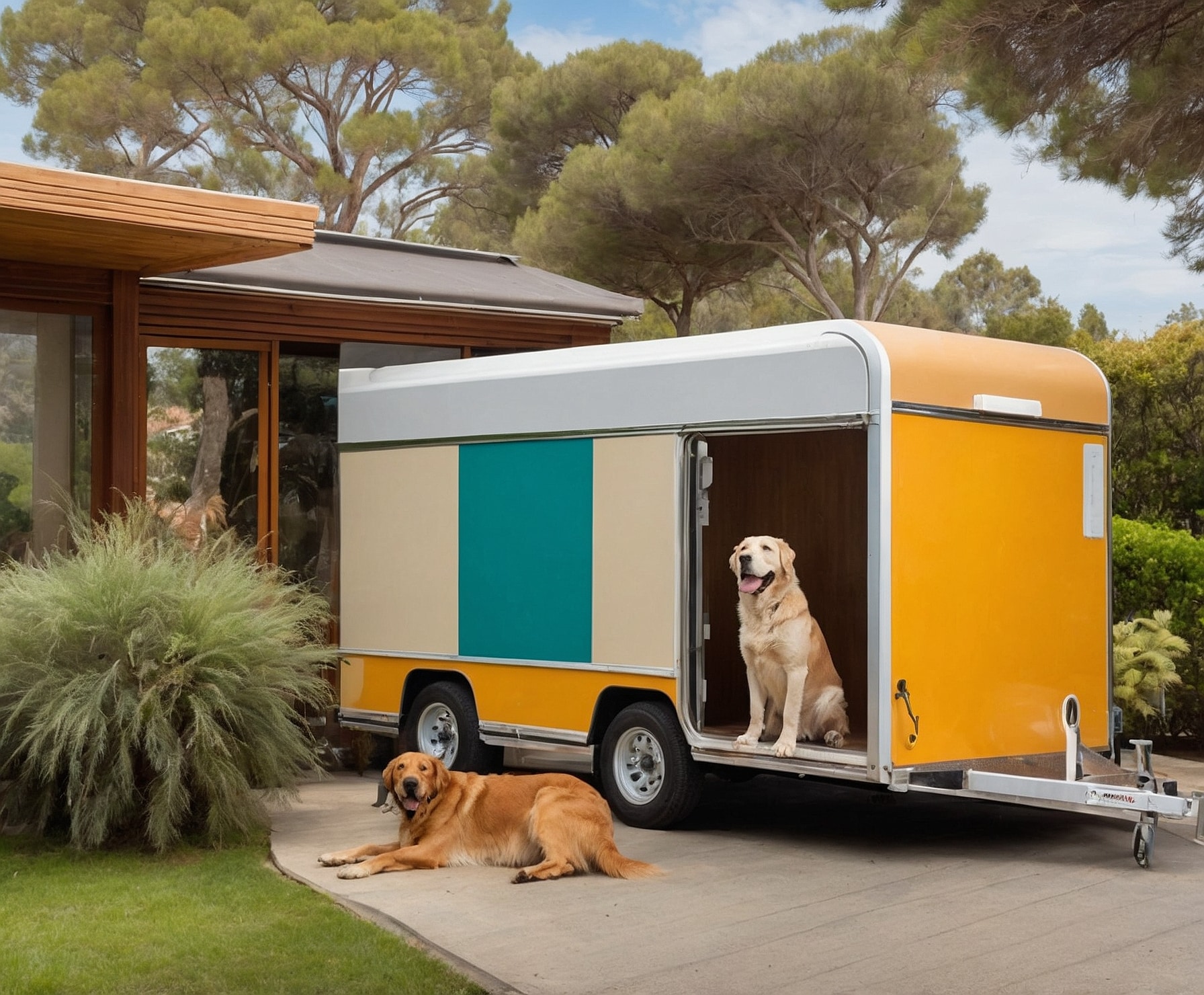 Ecografía veterinaria móvil para mascotas felices